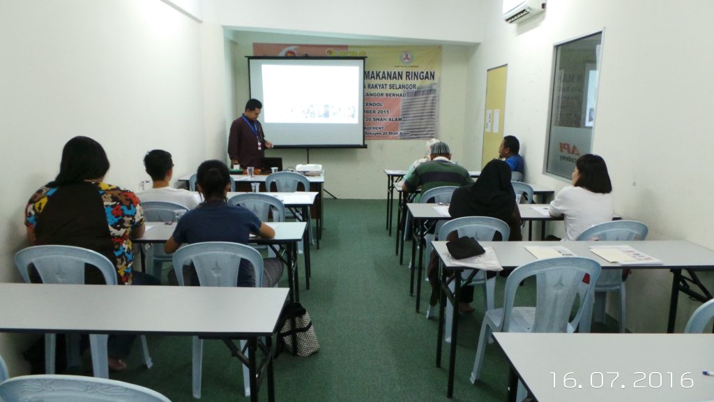 6- Kursus Pengendalian Makanan Shah Alam Siri 36/2016 - Al- Barakah Training Centre PLT